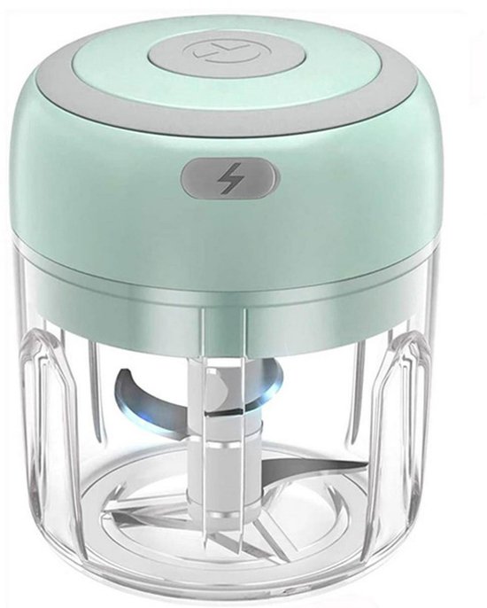 Deze mini-blender van 250 ml heeft een krachtige motor en is een draagbare handblender, perfect voor het maken van smoothies, babyvoeding en groentepuree. Hij is gemakkelijk in gebruik en ook geschikt voor het mixen van vlees en kruiden. van Merkloos
