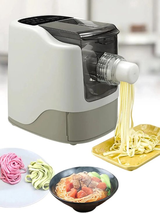 DHN Pasta machine - Elektrische Pasta maker - 260W Elektrische Pastamachine - Keuken apparatuur - Cadeau Tip! van DHN