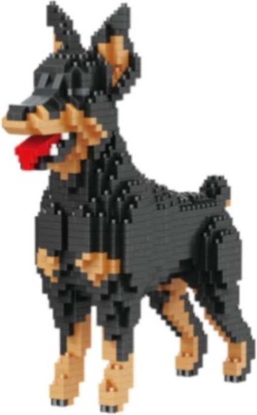Diamond Bricks Dobermann van Diamond