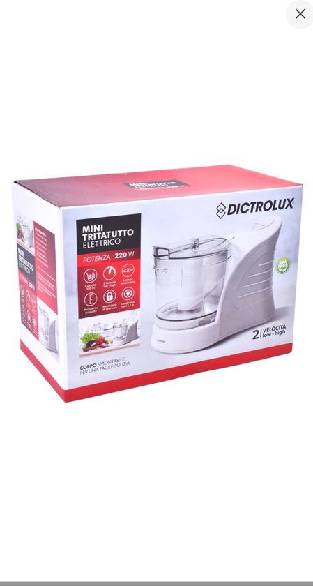 DICTROLUX MINI TRITAUTTO MINI HACHOIR van Merkloos