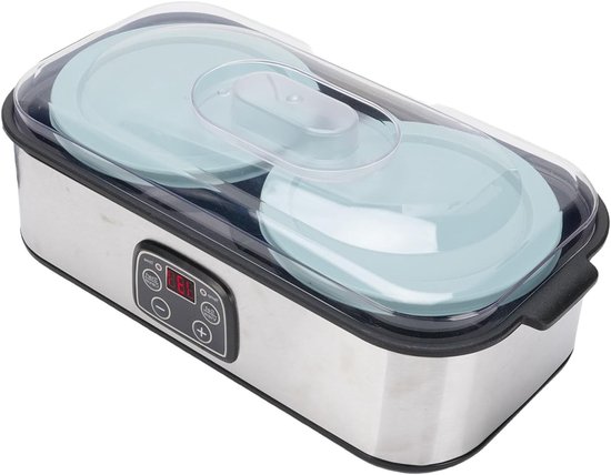 Digitale Yogurt Maker 2L met Instelbare Tijd en Automatische Temperatuurregeling voor Gezonde Probiotische Yoghurt, Ideaal voor Grotere Porties en Bowel Health