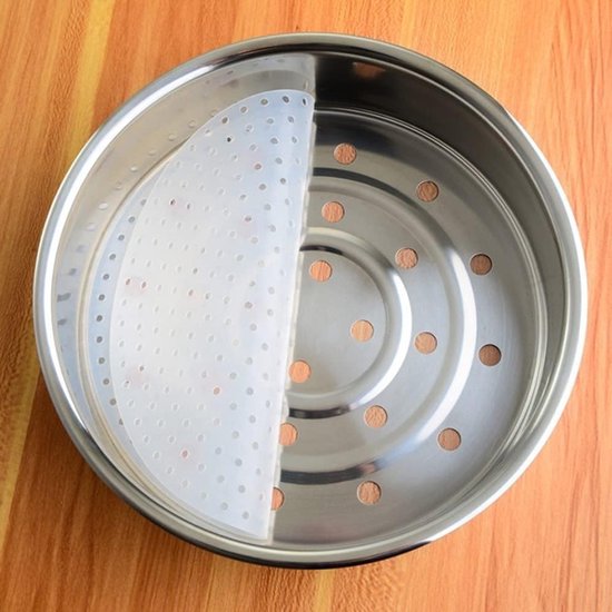 Dikke Siliconen Mat voor Kook- en Baktoepassingen, Antiaanbaklaag, 18 cm, Ideaal voor Rijstkokers en Keukenaccessoires van Merkloos