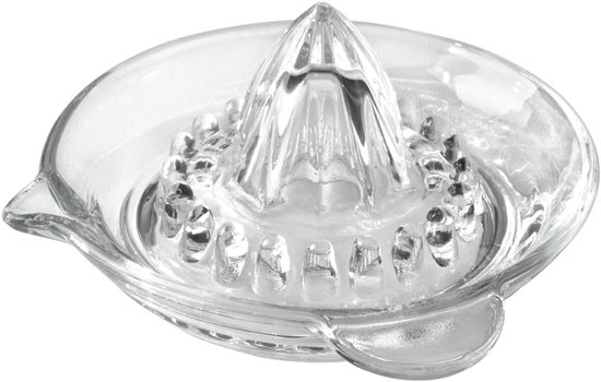 Dikwandige glazen citruspers voor verse sappen