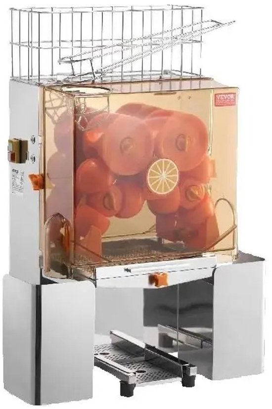 DIMICO - Sinaasappelpers elektrisch - Sapcentrifuge - Citruspers - Juicer - Juice machine - Filterdoos- 20stuks per keer - 4 assen