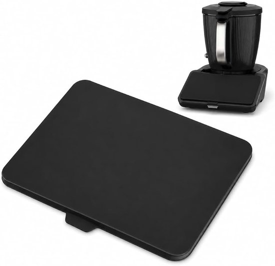 Displaybescherming voor Thermomix TM7, zwart, voedselveilige siliconen beschermhoes voor TM7 displaybescherming, TM7 displaybescherming, krasbestendig en spatwaterdicht, keukenaccessoires, gemakkelijk