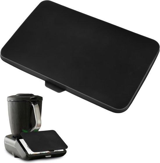 Displaybescherming voor Vorwerk Thermomix TM7, beschermt het display tegen krassen en stoten, displaybescherming, accessoires, zwart