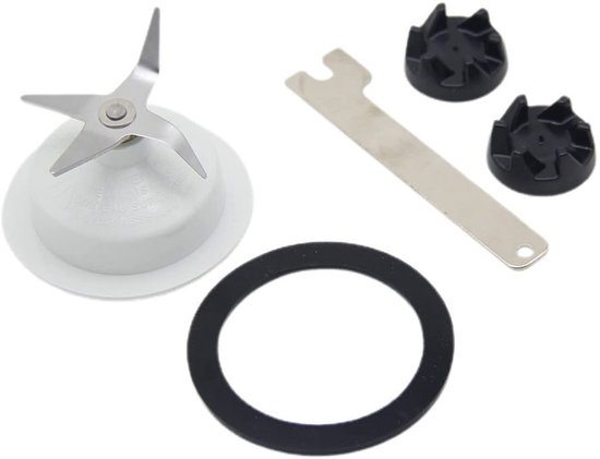 Dit accessoire voor de blender is voorzien van verdikte roestvrijstalen messen met een afdichtingsring, waardoor de originele messen perfect en lekvrij vervangen kunnen worden. Compatibel met KitchenAid KSB5 en geschikt voor KSB52 blenders.