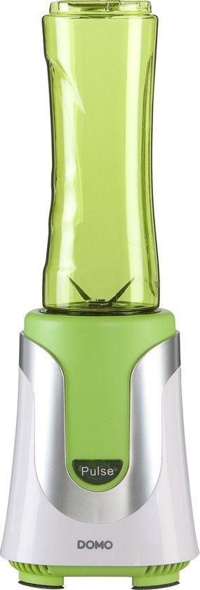 DOMO DO436BL 'My Blender' - Drinkflessen 300ml + 600ml - Blender To Go - Groen van Domo