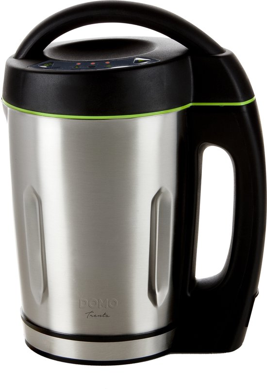 DOMO DO498BL Soepmaker Domo – 1,6L – 3 programma’s – Blender – RVS van DOMO