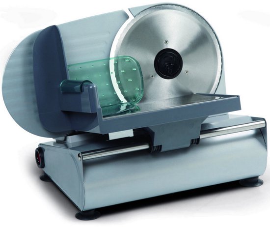 DOMO DO521S Snijmachine - Gekarteld RVS Mes Ø 19 cm - Allessnijder - 150W van Domo