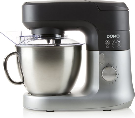 DOMO DO9182KR Keukenrobot - Keukenmachine - 4,5L RVS Mengkom - 1000W - Inclusief Accessoires van Domo