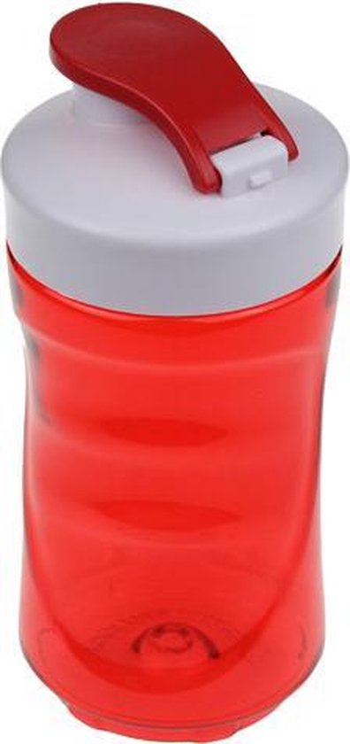 DOMO Losse drinkfles 300 ml rood DO434BL-BK van Merkloos