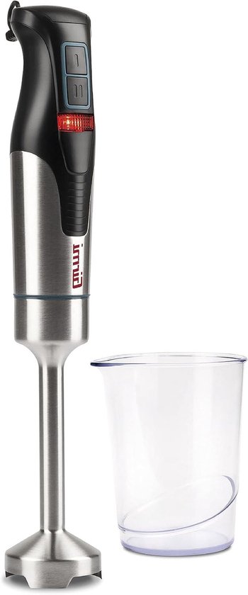 Dompelmixer Roestvrij Staal - Staafmixer Handmixer - Gladde Puree Maken - Professionele DC-motor - 800 Watt - Roestvrij Staal