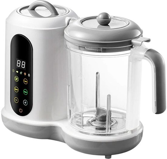 DoneMore® – baby food maker – multifunctionele keukenmachine – stomen en mengen – elektrisch 450 W – 50–400 ml – 20,3 x 31 x 13 cm – 1,4 kg van DoneMore