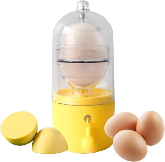 Dooiiermixer met trekkoord - Eiermixer keuken - Snel ingrediënten mengen - Lekdicht ontwerp - 75 x 75 x 165 cm