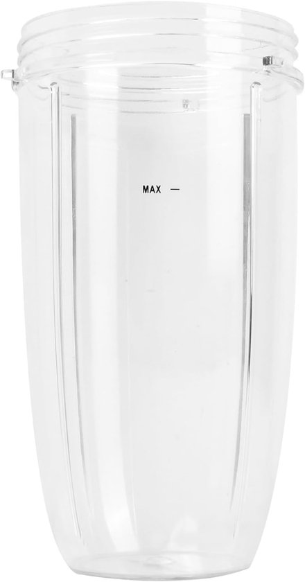 Doorzichtige beker voor mixer - reservebeker - kunststof sapcentrifuge - 32 ounces - elektrische sapcentrifuge vervangende beker van Merkloos