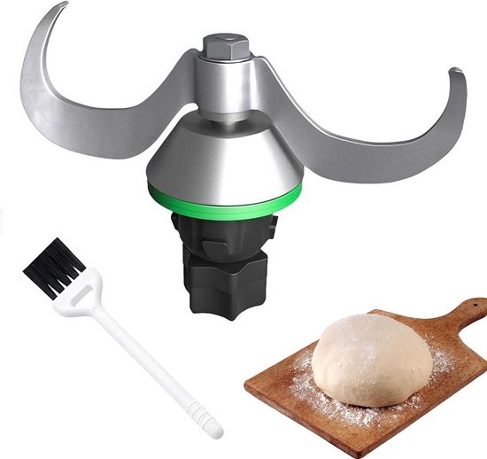Dough Knife voor Thermomix, Roestvrijstalen Mengmes voor Deeg, Vervangingsonderdeel voor Foodprocessor, Makkelijk Schoon te Maken, Keukenaccessoires, Bakgereedschap van Merkloos