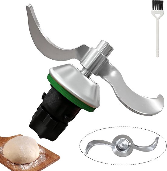 Dough Knife voor Thermomix TM5, TM6, TM7 - Roestvrijstalen Mengmes, Vervangende Onderdelen en Accessoires voor Koken en Bakken