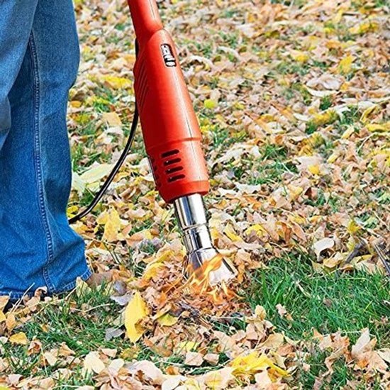Draadloze Elektrische Onkruidbrander voor Tuin en Oprit, Duurzame Thermische Onkruidverwijderaar met Multifunctionele Vlam voor Effectieve Onkruidbestrijding