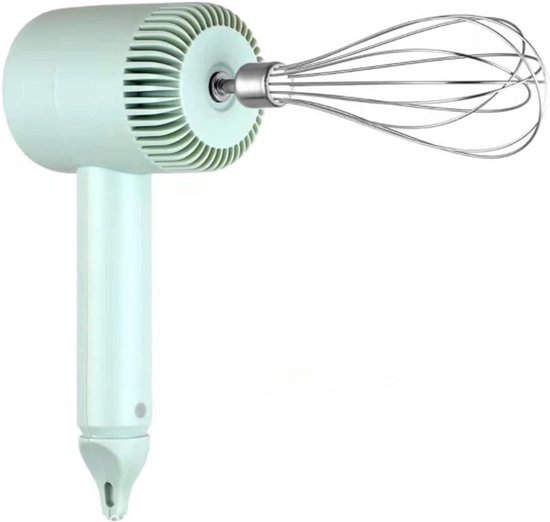 Draadloze Garde - Mini Mixer Elektrisch - Keuken Assistent - 3 Snelheden Instelbaar - USB Oplaadbaar - Roze
