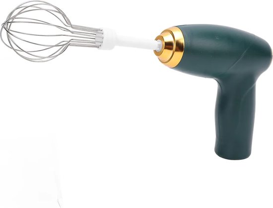 Draadloze handmixer, draagbare handmixer Geschikt voor USB-oplaadfunctie, elektrische eierklopper
