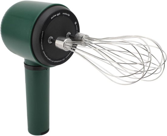 Draadloze Handmixer - Eierklopper Mixer - Bakken en Koken - USB Oplaadbaar - 21 cm - Wit