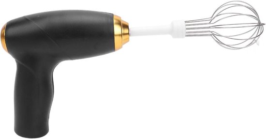 Draadloze Handmixer - Elektrische Garde - Bakken en Koken - USB Oplaadbaar - Compact Formaat - Zwart