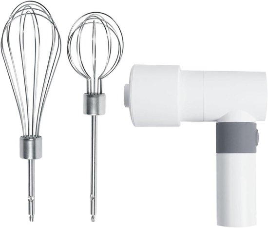Draadloze Handmixer - Elektrische Garde Oplaadbare Mixer - Bakken en Keuken - Lichtgewicht Ergonomisch Ontwerp - 200 RPM - Wit