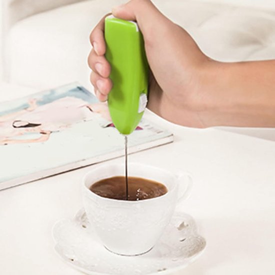 Draadloze Handmixer - Elektrische Klopper - Dranken Mixen - Compact Ontwerp - 203 Cm - Groen
