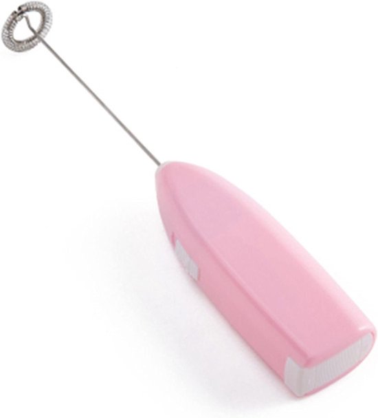 Draadloze Handmixer - Elektrische Mixer Keukenmixer - Bakken en Mixen - Compact en Draadloos - 20 cm - Roze