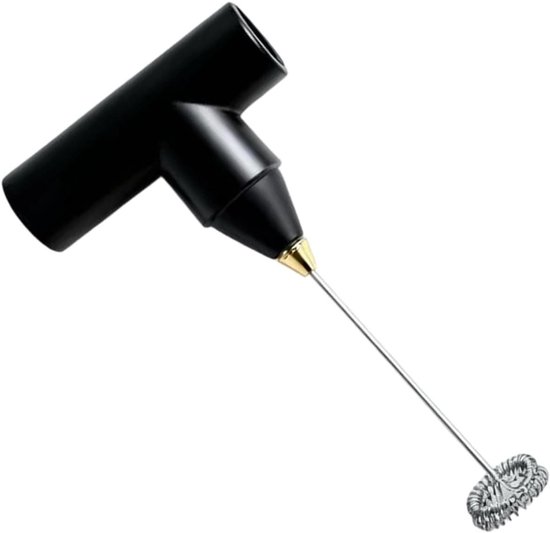 Draadloze Handmixer - Keukenmixer Klopper - Beslag Maken - Roestvrij Staal - 25x6x4 cm - Zwart
