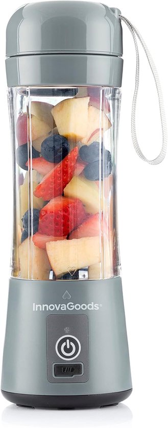 Draagbare Blender 380 ml - Smoothie Maker met 17000 r.p.m. voor Sappen en Babyvoeding