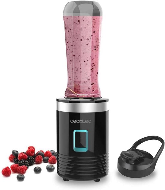 Draagbare Blender met 350W Vermogen voor Sappen en Smoothies, 600ml, Vaatwasserbestendig, Met Slechts Eén Aanraking