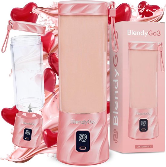 Draagbare Blender met USB-C Opladen - Krachtige Smoothie Maker voor Onderweg van Merkloos