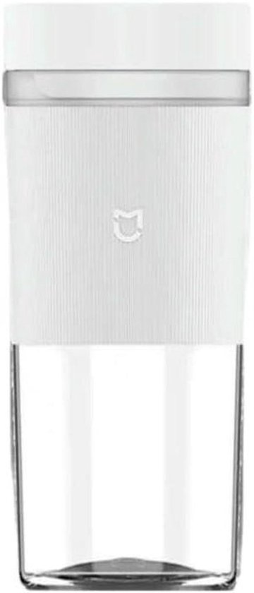 Draagbare Blender - Sapbeker Smoothie Maker - Onderweg Sap Maken - Lekvrije Reisconstructie - 300 ml - Wit