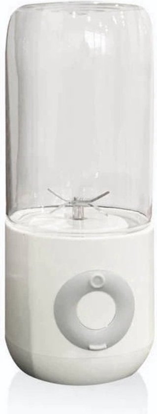 Draagbare blender - sapcentrifuge - 500 ml - USB oplaadbaar - draagbaar - mini - wit