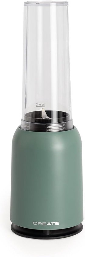 Draagbare Blender voor Smoothies en Sapjes - 400 ml, 230 W en BPA-vrij van Merkloos