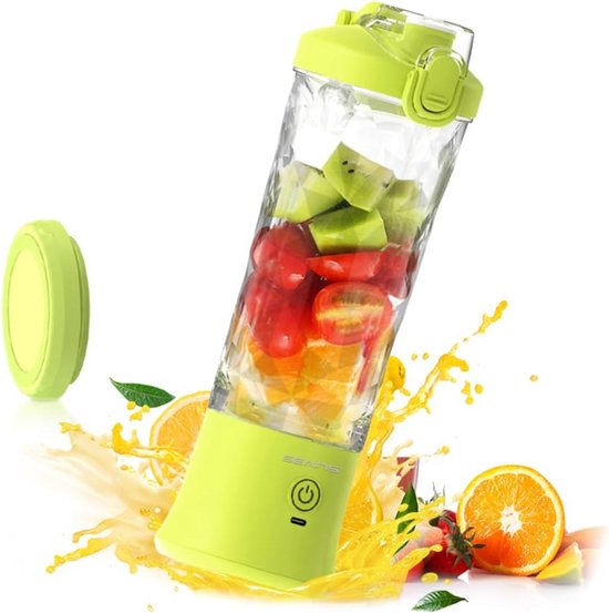 Draagbare Blender voor Smoothies en Shakes - USB Oplaadbaar met 20oz Beker van Merkloos