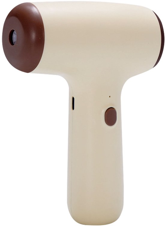 Draagbare elektrische handmixer met draadloze steel, gemaakt van 304 roestvrij staal, Geschikt voor het kloppen van eieren, room, sauzen, mayonaise, beslag, desserts, cakes, glazuur en gebak in de thuiskeuken (khaki). van Merkloos