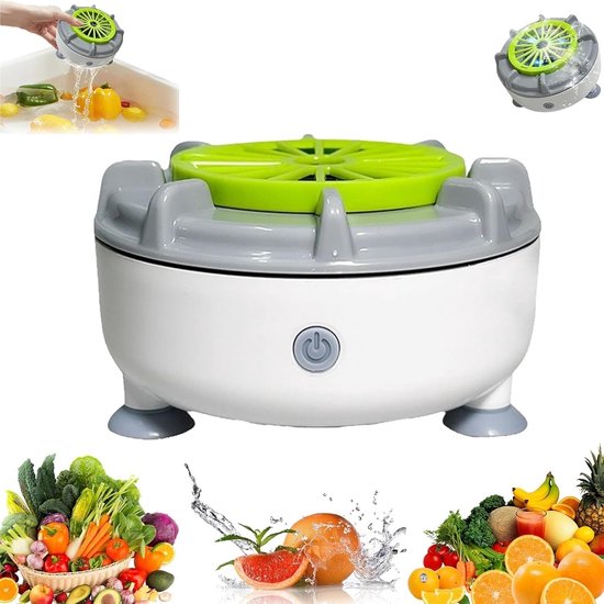 Draagbare fruitreiniger – Automatische ultrasoon reiniger, oplaadbaar, voor fruit, groente en vlees