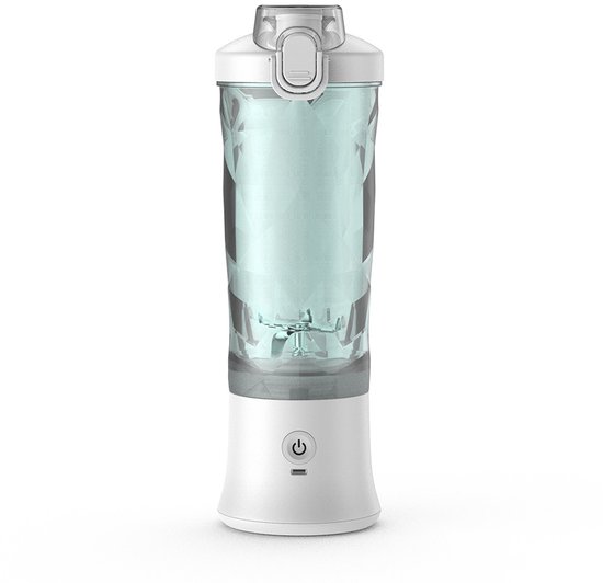 Draagbare grote capaciteit 600ML, sportfitness blenderbeker, direct drinkmond verse sapcentrifuge sapcentrifugebeker van Merkloos