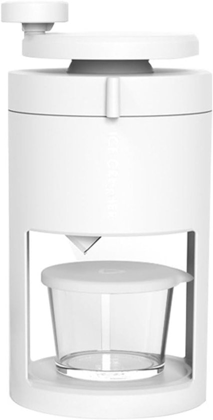 Draagbare handmatige ijsbreker - RVS, keukengadget, voor smoothies en dranken van Merkloos