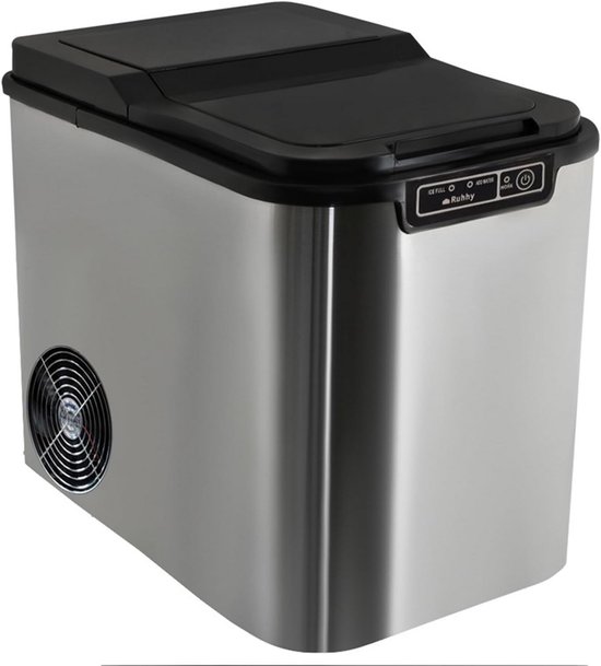 Draagbare IJsblokjesmachine - Geen Wateraansluiting Nodig - 12kg Per Dag van Merkloos