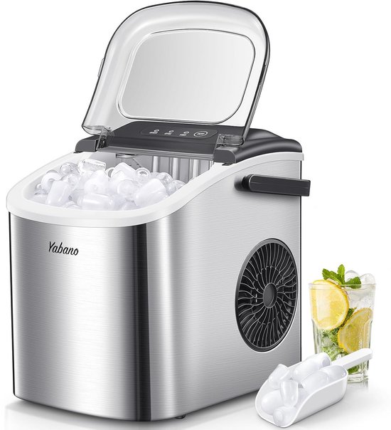 Draagbare IJsblokjesmachine met Zelfreiniging voor Thuis en Feesten van Merkloos