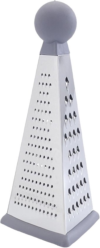 Draagbare Kaasrasp - Groente Hakmolen - Keuken Accessoire - Antislip Bodem - 11x11x23.5 cm - Meerkleurig van Merkloos