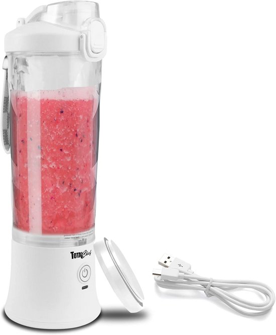 Draagbare Mini Blender USB Oplaadbaar voor Smoothies en Sap 600ml van Merkloos