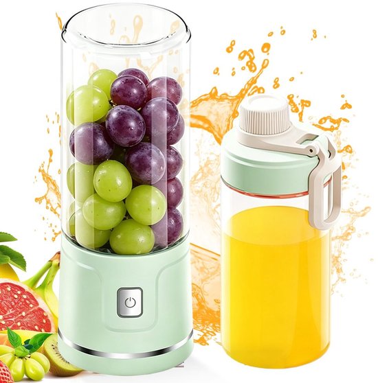 Draagbare Mixer - 500 ml met USB-oplaadfunctie