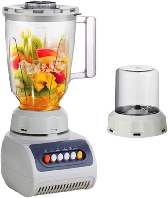 Draagbare mixer - Persoonlijke blender - Gezonde dranken maken - Instelbare snelheden - 37x18x37 cm - Wit