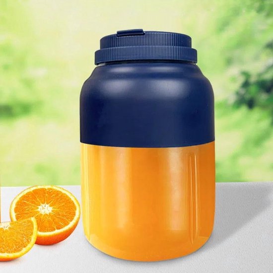 Draagbare, oplaadbare sapcentrifuge met een inhoud van 1300 ml, maakt snel smoothies, heeft een krachtige ijsvergruizer, is een handige reis-sapcentrifuge met grote capaciteit en een oplaadbare persoonlijke blender via USB. van Merkloos