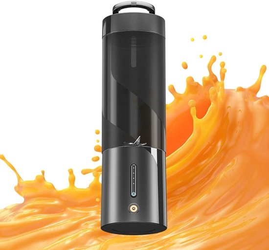 Draagbare sapcentrifuge voor smoothies en smoothies, persoonlijke mini-sapcentrifuge voor reizen, fitnessstudio, kantoor